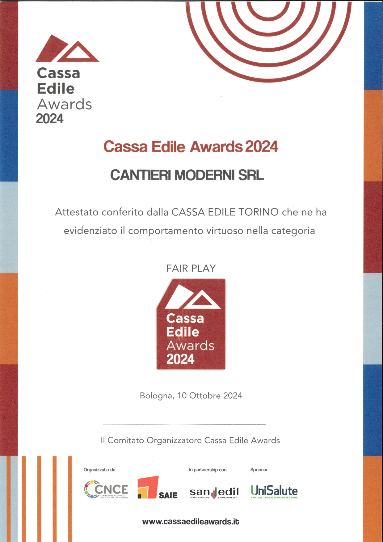 CASSA EDILE AWARDS 2024 page 0001
